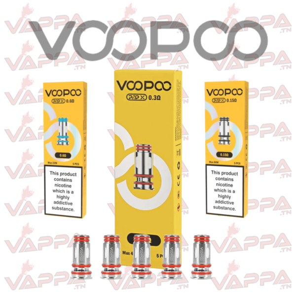 Méches Voopoo PnP-X Mèches Voopoo PnP-X